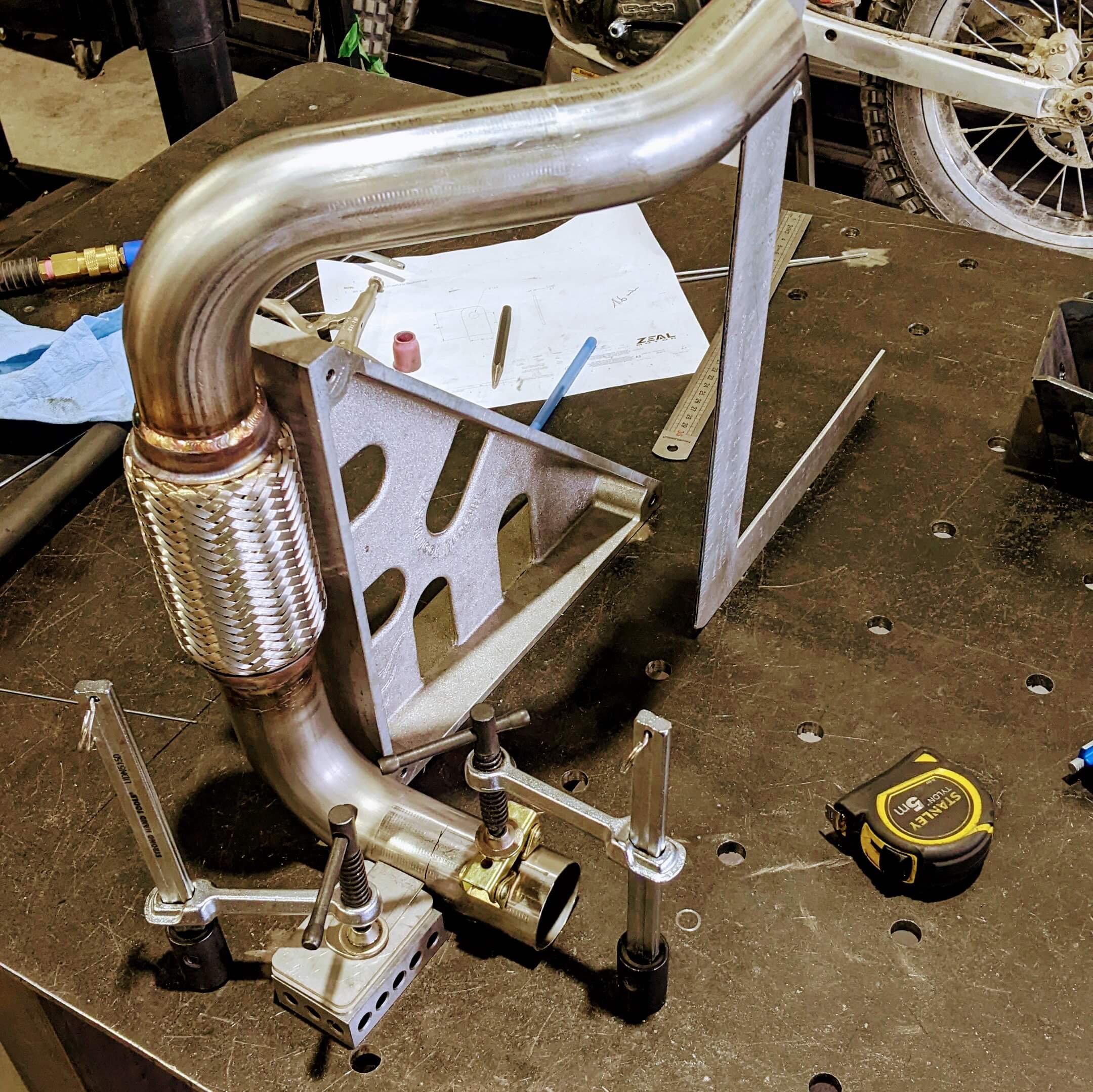 stainless steel tig welding part modification